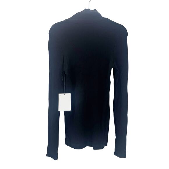 Goldsign The Rib Turtleneck Pullover Sweater Long Sleeve Black Size Large NWT - Picture 5 of 14
